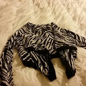 🔶️5 for $30🔶️ Express Zebra Print Cardigan Sweater
